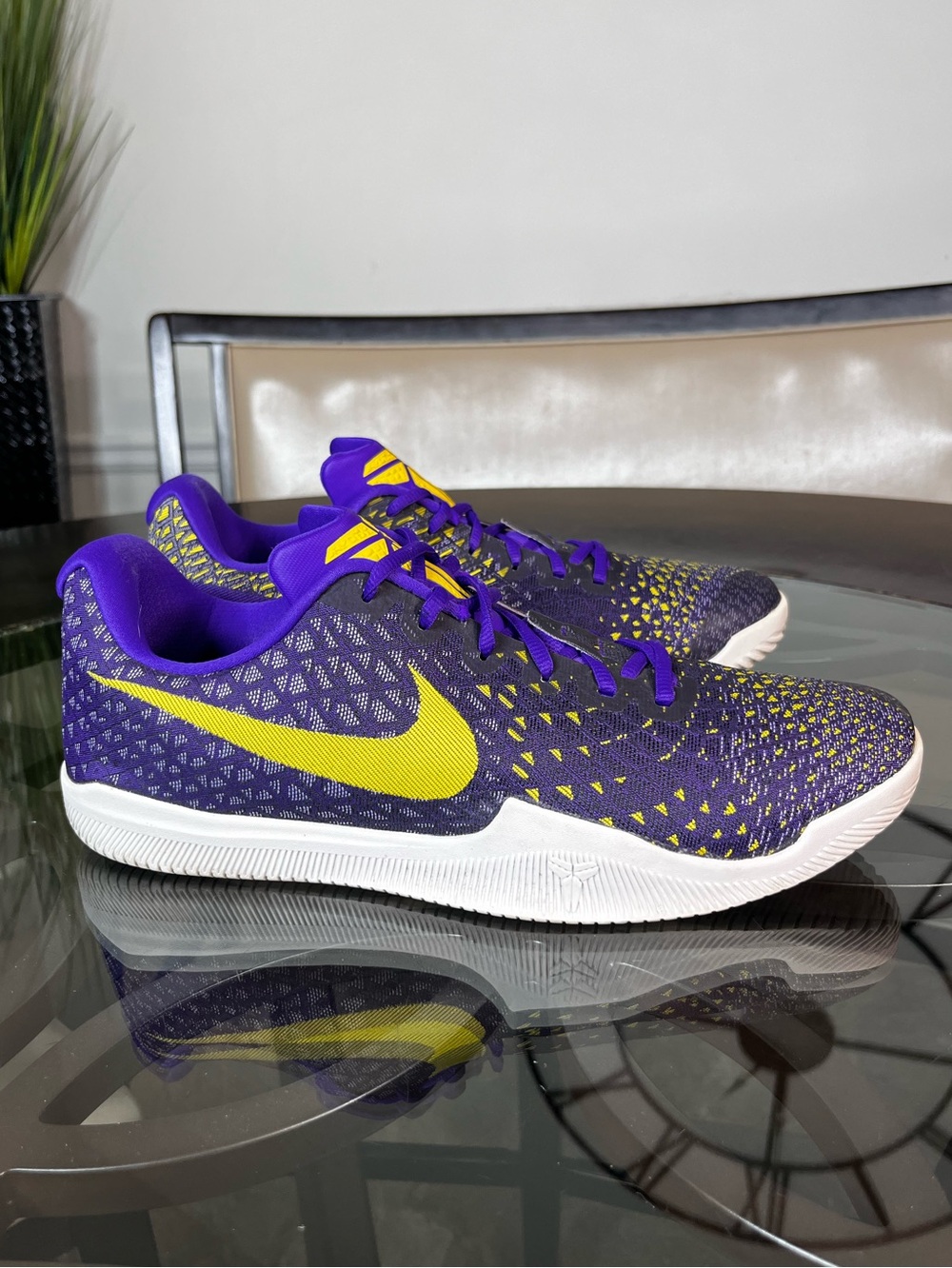 Nike Kobe Mamba Instinct Fierce Purple Black Men's
Sz 13